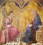 Annunciation, Ambrogio Lorenzetti